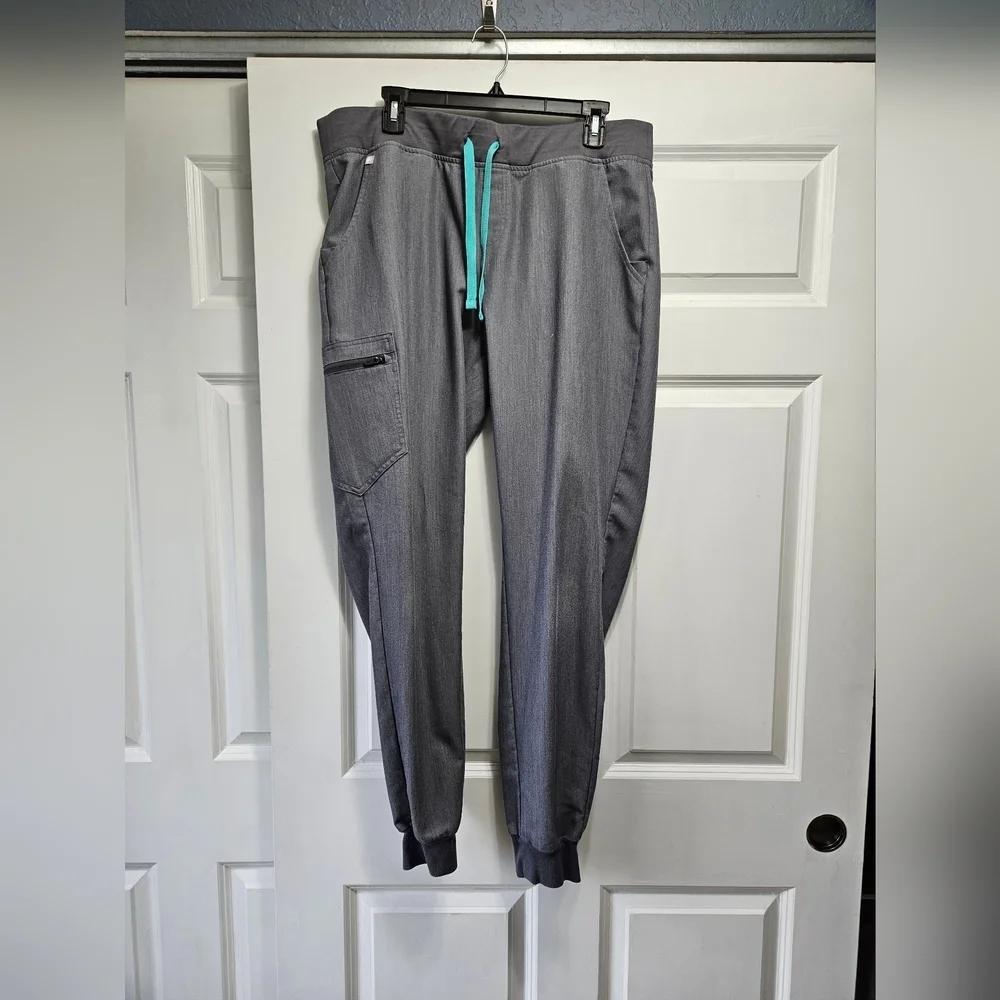 Figs Technical Collection Gray Scrub Pants
